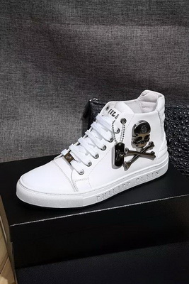 PhiliPP Plein High-Top Fashion Men Shoes--002